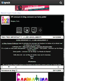 Tablet Screenshot of hpconcours1.skyrock.com