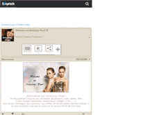 Tablet Screenshot of amazing--pearl.skyrock.com