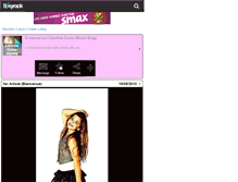 Tablet Screenshot of caroline-costa-zikmep.skyrock.com