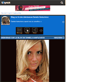 Tablet Screenshot of danihantuchova.skyrock.com