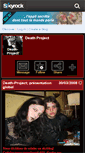 Mobile Screenshot of death-project.skyrock.com