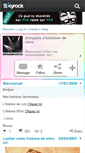 Mobile Screenshot of histoiresims03.skyrock.com