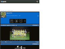 Tablet Screenshot of algerie-foot.skyrock.com