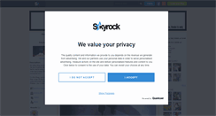 Desktop Screenshot of brecasha.skyrock.com