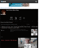 Tablet Screenshot of bedofroses.skyrock.com