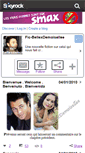 Mobile Screenshot of fic-bellexdemoisellee.skyrock.com