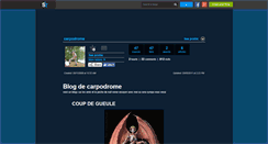 Desktop Screenshot of carpodrome.skyrock.com