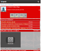 Tablet Screenshot of djmagicut4ever.skyrock.com