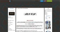 Desktop Screenshot of hero-of-the-day-music.skyrock.com