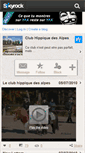 Mobile Screenshot of clubhippiquedesalpes38.skyrock.com