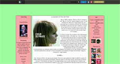Desktop Screenshot of coeur-de-pirate-3.skyrock.com