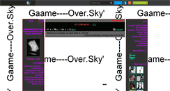 Desktop Screenshot of gaame----over.skyrock.com