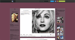 Desktop Screenshot of madonna-queenofpop.skyrock.com