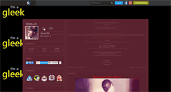 Desktop Screenshot of gleek-j-s.skyrock.com