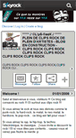 Mobile Screenshot of clips-rock.skyrock.com