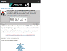 Tablet Screenshot of clips-rock.skyrock.com