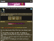 Tablet Screenshot of harrypotterfiction8.skyrock.com