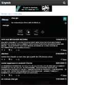 Tablet Screenshot of chez-gio.skyrock.com