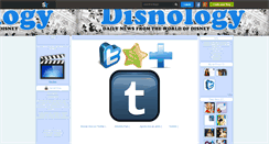 Desktop Screenshot of disnology.skyrock.com