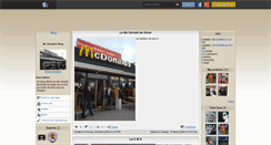 Desktop Screenshot of mcdonaldsblog.skyrock.com