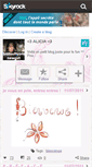 Mobile Screenshot of bistouflyone-newgirl.skyrock.com