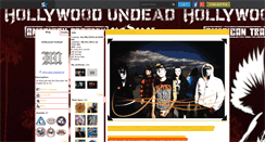 Desktop Screenshot of hollywood-undead-hu.skyrock.com
