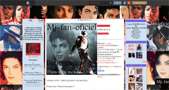 Desktop Screenshot of mj-fan-oficiel.skyrock.com