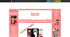 Desktop Screenshot of ficti0n-x-justin.skyrock.com