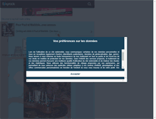 Tablet Screenshot of paul-et-mathilde.skyrock.com