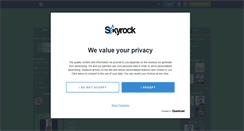 Desktop Screenshot of geleeroyale.skyrock.com