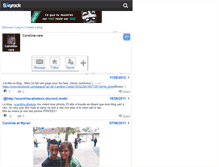 Tablet Screenshot of caroline-rare.skyrock.com