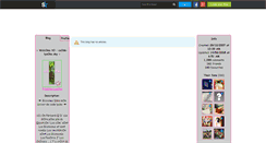 Desktop Screenshot of coode-lyooko.skyrock.com