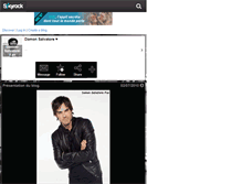 Tablet Screenshot of damon-salvatore-fan.skyrock.com