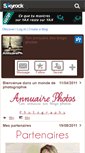 Mobile Screenshot of annuairephotos.skyrock.com