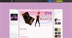 Desktop Screenshot of eva-simons-france.skyrock.com