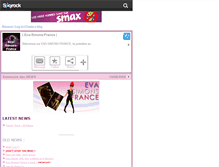 Tablet Screenshot of eva-simons-france.skyrock.com