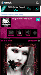 Mobile Screenshot of hello-kitty-dark.skyrock.com