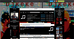 Desktop Screenshot of dj-keke-972.skyrock.com