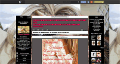 Desktop Screenshot of chignon-maquillage.skyrock.com