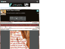 Tablet Screenshot of chignon-maquillage.skyrock.com