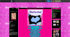 Desktop Screenshot of maria-star-maria.skyrock.com