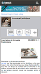Mobile Screenshot of flo-annuaire-fanfictions.skyrock.com