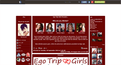 Desktop Screenshot of ego-trip-girls.skyrock.com