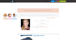Desktop Screenshot of heather-morris.skyrock.com