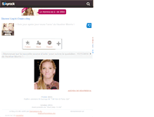 Tablet Screenshot of heather-morris.skyrock.com