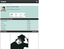 Tablet Screenshot of donghae.skyrock.com