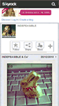 Mobile Screenshot of indefeasible.skyrock.com