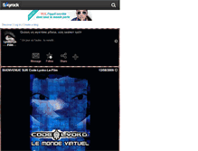 Tablet Screenshot of code-lyoko-le-film.skyrock.com