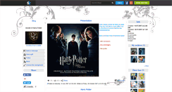 Desktop Screenshot of monde-of-harry-potter.skyrock.com