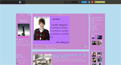 Desktop Screenshot of mlle-bieberjustin.skyrock.com